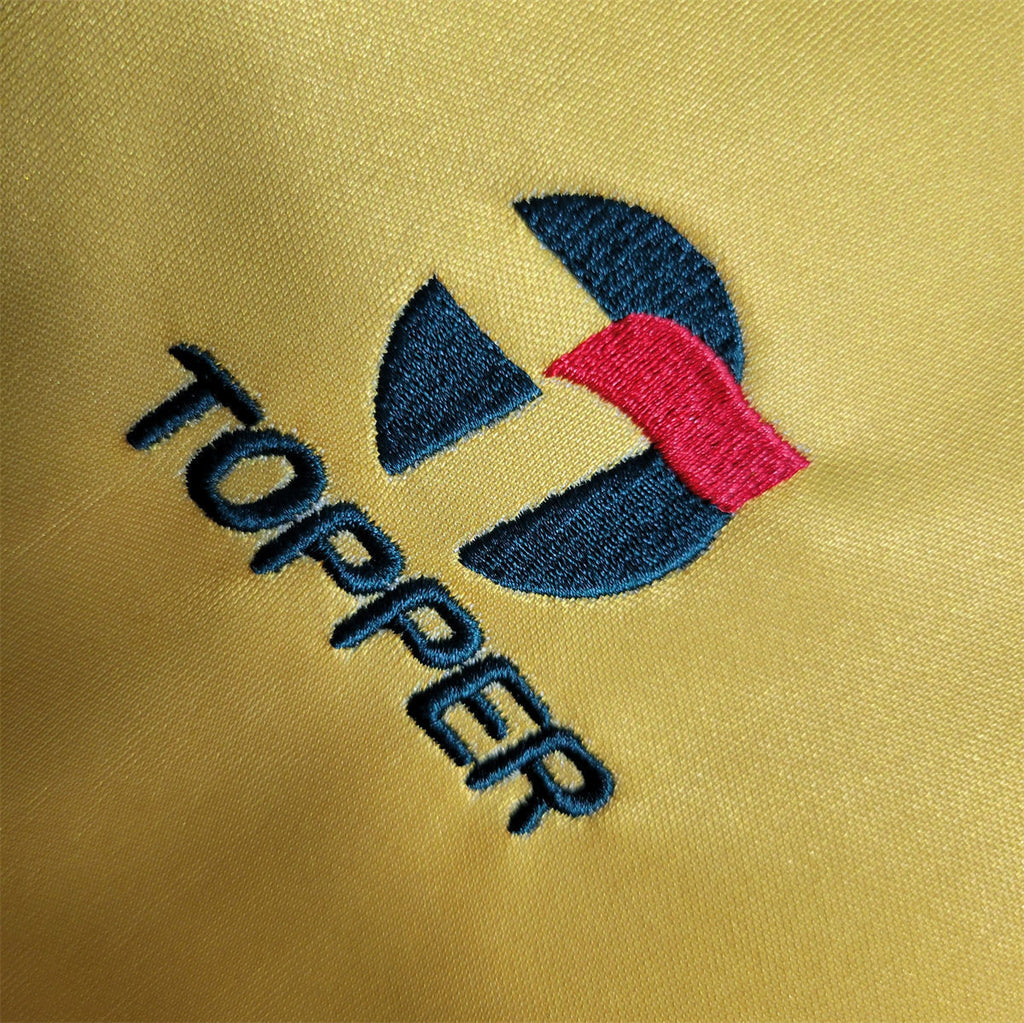 Camisa Brasil Topper 1988/90 Torcedor Retrô Home