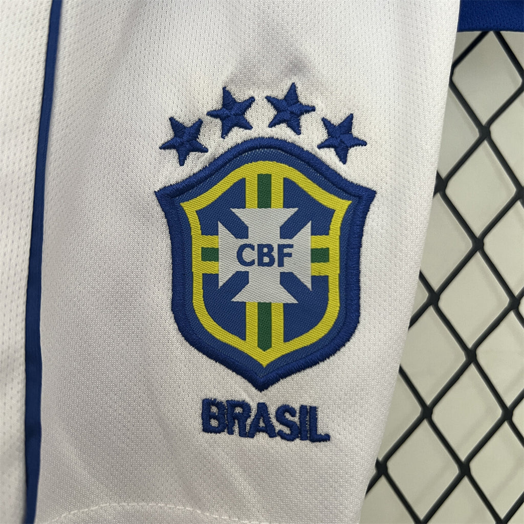 Kit Infantil Brasil 2002 Torcedor Away