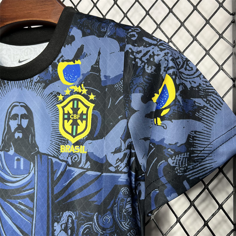 Kit Infantil Brasil Especial Cristo Redentor Torcedor