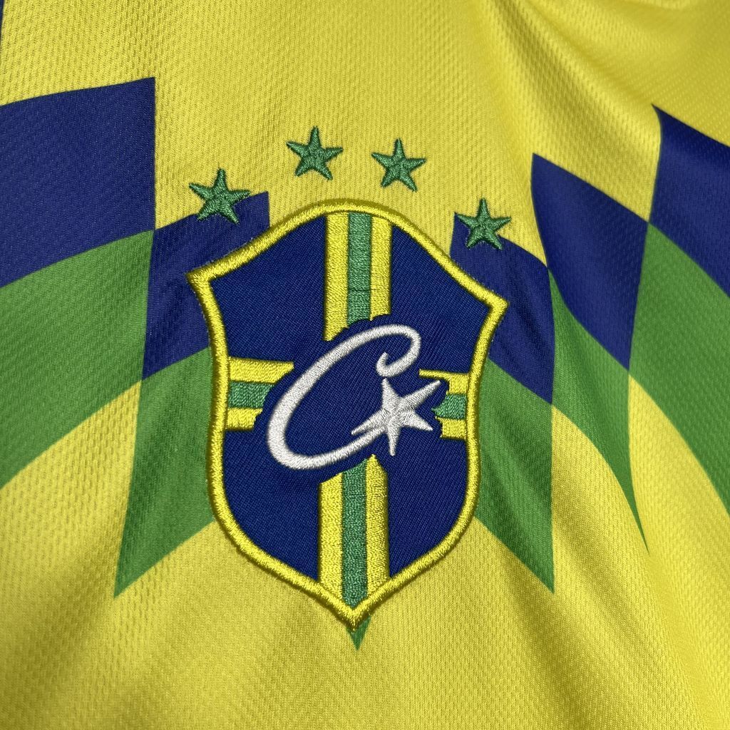 Camisa Brasil 1995/96 Torcedor Corteiz Retrô Home